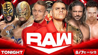 Lince Dorado amp Gran Metalik VS Imperium VS Morrison amp Miz  World Tag Champs Raw 35 WWE 2K23 [upl. by Eedyah468]