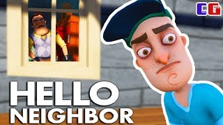 ЭТОТ СОСЕД ЧТОТО СКРЫВАЕТ Hello Neighbor Мультяшная хоррор игра ПРИВЕТ СОСЕД от Cool GAMES [upl. by Catlin]