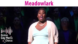 Meadowlark  Alex Newell  Remastered  Boston Gay Mens Chorus [upl. by Pattani]