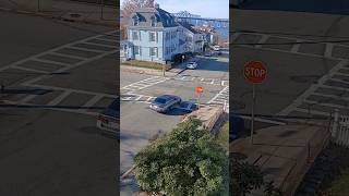 BMW X5 runs a stop sign violating a city ordinance violation [upl. by Mellins]