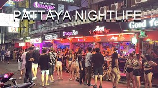 PATTAYA Nightlife Walking Street Soi Six Soi Buakhao Thailand 🇹🇭 [upl. by Aeniah599]