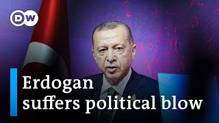 Turkey Erdogan suffers major blow in local elections  DW News [upl. by Horsey400]