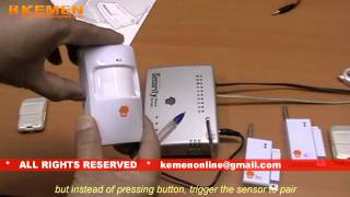 Kemen Demonstration On Chuango CG8800 Core Features [upl. by Lasky868]