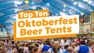 2024  Top 10 Best Beer Tents At Oktoberfest In Munich InDepth Tour [upl. by Hussein]