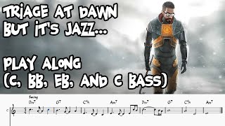 Triage At Dawn jazz version  Play Along for all instruments [upl. by Mccall]