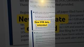 New H1B petition date extended I129 form mlc mylifecaptured [upl. by Pratte]