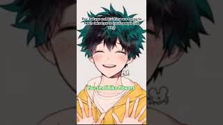 Damn izuku chillkinda hot tho NGL🤣 mha [upl. by Trefor]