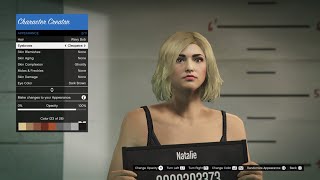 GTA Online  Character Creation  How To Make a Britney Spears Lookalike [upl. by Rehc]