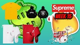 WILL IT RESELL SUPREME WEEK15 SS19 FULL DROPLIST [upl. by Andromeda48]