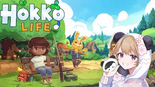 【Hokko Life】1 あつ森のパクりで話題のゲームをのんびりやってみる [upl. by Joliet845]