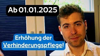 Mehr Geld für Haushaltshilfen Erhöhung der Verhinderungspflege ab 2025  Pflegereform Teil 2 [upl. by Ellinet338]