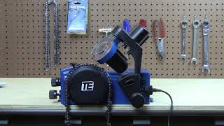 Start Automatically Sharpening Chainsaw Cutter heads 913 [upl. by Stevy]