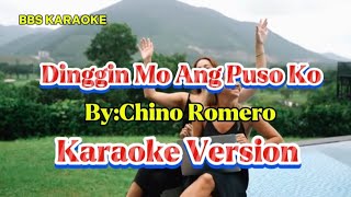 Dinggin Mo Ang Puso KoChino RomeroKaraoke Version [upl. by Imyaj]