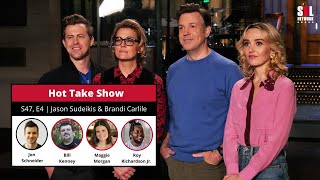 Jason Sudeikis  Brandi Carlile Hot Take Show  S47 E4  The SNL Saturday Night Live Network [upl. by Nordine]