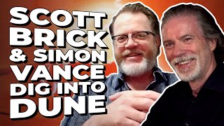 Audiobook superstars Scott Brick and Simon Vance dig into Dune Fire amp Blood and more [upl. by Tonya772]