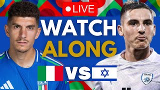 ITALY VS ISRAEL LIVE STREAM amp WATCH ALONG  UEFA NATIONS LEAGUE [upl. by Ailasor469]