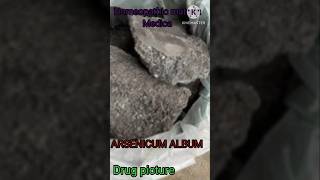 Arsenic Album Drug pictureHOMEOPATHIC Materia Medicaytshorts homeopathicmedicin trending [upl. by Tamqrah630]