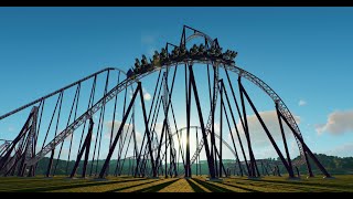 Rendezvous  Mack Hyper Coaster  Planet Coaster 2 4K POV [upl. by Adnomar]