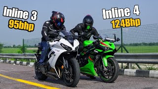 2025 Daytona 660 vs Mighty ZX6R  FASTEST 600 [upl. by Spevek]