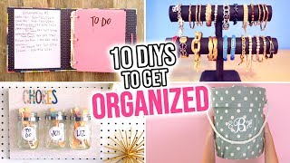 10 DIYs to Get ORGANIZED in the New Year  HGTV Handmade [upl. by Vidda909]