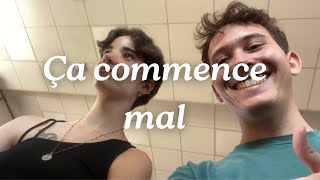 Ça commence mal  LES VLOGS DE LA RENTRÉE [upl. by Aleakcim]