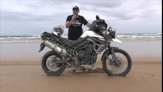 Triumph Tiger XCx  2015 model review [upl. by Almallah]