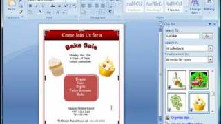 How to Make a Flyer using Microsoft Word [upl. by Zeiger]