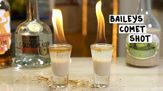 Baileys Comet Shot  Tipsy Bartender [upl. by Ueih988]