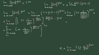 163 Indeterminación 1 elevado a infinito III demostración de la fórmula [upl. by Viradis727]