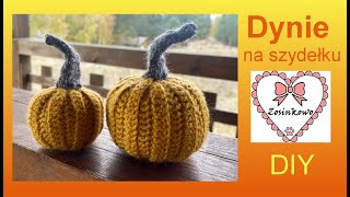 Dynie na szydełku Halloween  DIY [upl. by Htyderem]