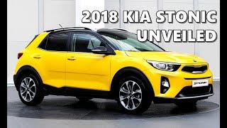 KIA Stonic 2018 Official Shots  Exterior amp Interior [upl. by Nnaeoj]