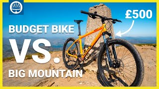 £500 Hardtails Take On Big Mountain Riding  BikeRadar Diaries [upl. by Epotimet]