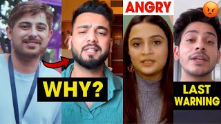 Why No Elvish Yadav in CarryMinati’s New Video😧 Purav Jha Last Warning Kirti Mehra Angry KSI [upl. by Monteith]