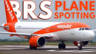 30 MINS 4K PLANE SPOTTING Bristol Airport  TUI Lufthansa KLM Ryanair easyJet Business Jets [upl. by Garihc413]