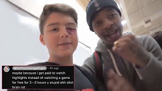 FlightReacts VIOLATES KID Hating On His Videos 😳 [upl. by Aiderfla]