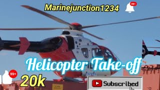 Helicopter Takeoff Newcastle Australia 🇦🇺 viral [upl. by Olshausen]