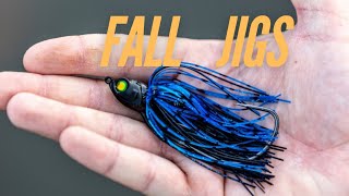 Fall Bass Fishing with JIGS [upl. by Yznyl564]