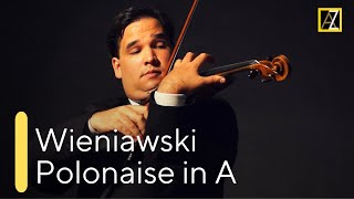 WIENIAWSKI Polonaise Brillante in A Major  Antal Zalai violin 🎵 classical music [upl. by Rhianon]