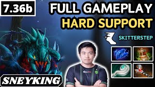 736b  Sneyking WEAVER Hard Support Gameplay  Dota 2 Full Match Gameplay [upl. by Atteynod]