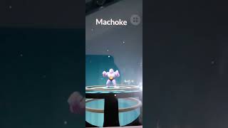 Evolving machop to machoke and i got machamp [upl. by Ayanet178]