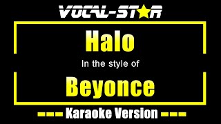 Beyonce  Halo  With Lyrics HD VocalStar Karaoke 4K [upl. by Nomrah]