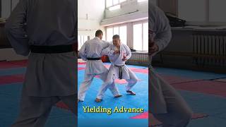 Yielding Advance karate piatsko martialarts 空手道 sensei kumite shotokan budo sports empi [upl. by Mcmath]