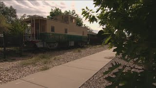 Neighborhood left wondering how a caboose appeared months ago [upl. by Aderb]