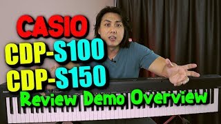 Latest CASIO CDPS100 amp CDPS150  Affordable Beginner Piano Keyboard Review amp Demo [upl. by Zipnick]