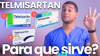 TELMISARTAN PARA QUE SIRVE  3 COSAS [upl. by Wallis136]