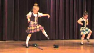 Primary highland dancing sword dance [upl. by Winna]