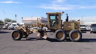 Auction 3355820  ADOT  G230  1993 CATERPILLAR 120G GRADE [upl. by Eilegna381]