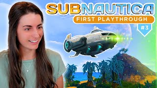 Sunbeam Landing  SUBNAUTICA FIRST PLAYTHROUGH  Family Friendly Gameplay  Episode 3 [upl. by Kelwen520]