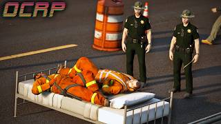 Construction Chaos in GTA RP  OCRP [upl. by Enytnoel]