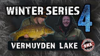 CARP FISHING WINTER SERIES 4 VERMUYDEN LAKE – DNA Baits [upl. by Nhguavahs]